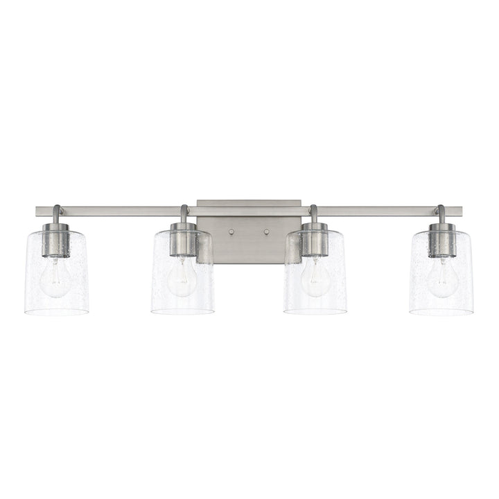 Capital Greyson 128541BN-449 Bath Vanity Light 34 in. wide - Brushed Nickel