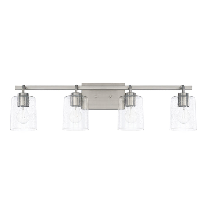 Capital Greyson 128541BN-449 Bath Vanity Light 34 in. wide - Brushed Nickel