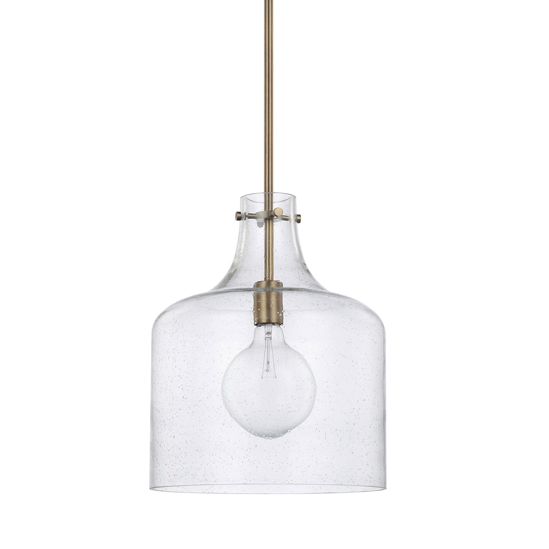 Capital Crawford 325712AD Pendant Light - Aged Brass