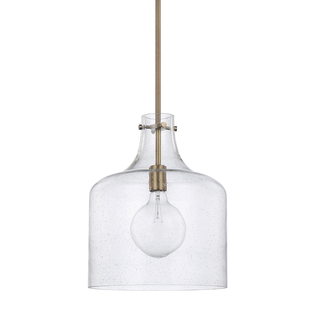 Capital Crawford 325712AD Pendant Light - Aged Brass