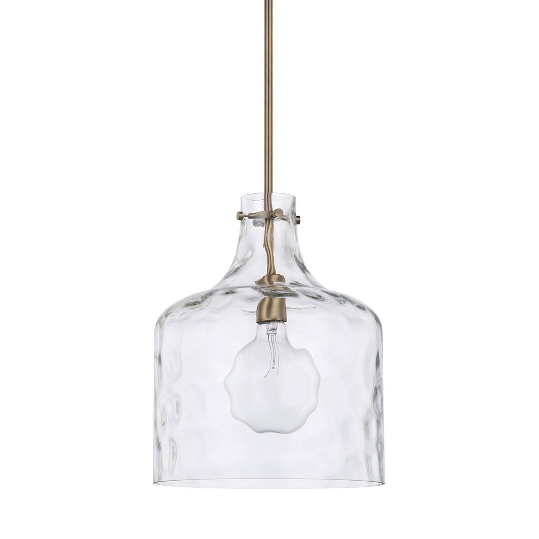 Capital Crawford 325717AD Pendant Light - Aged Brass