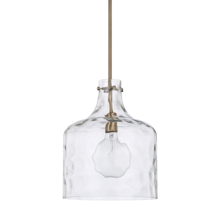 Capital Crawford 325717AD Pendant Light - Aged Brass