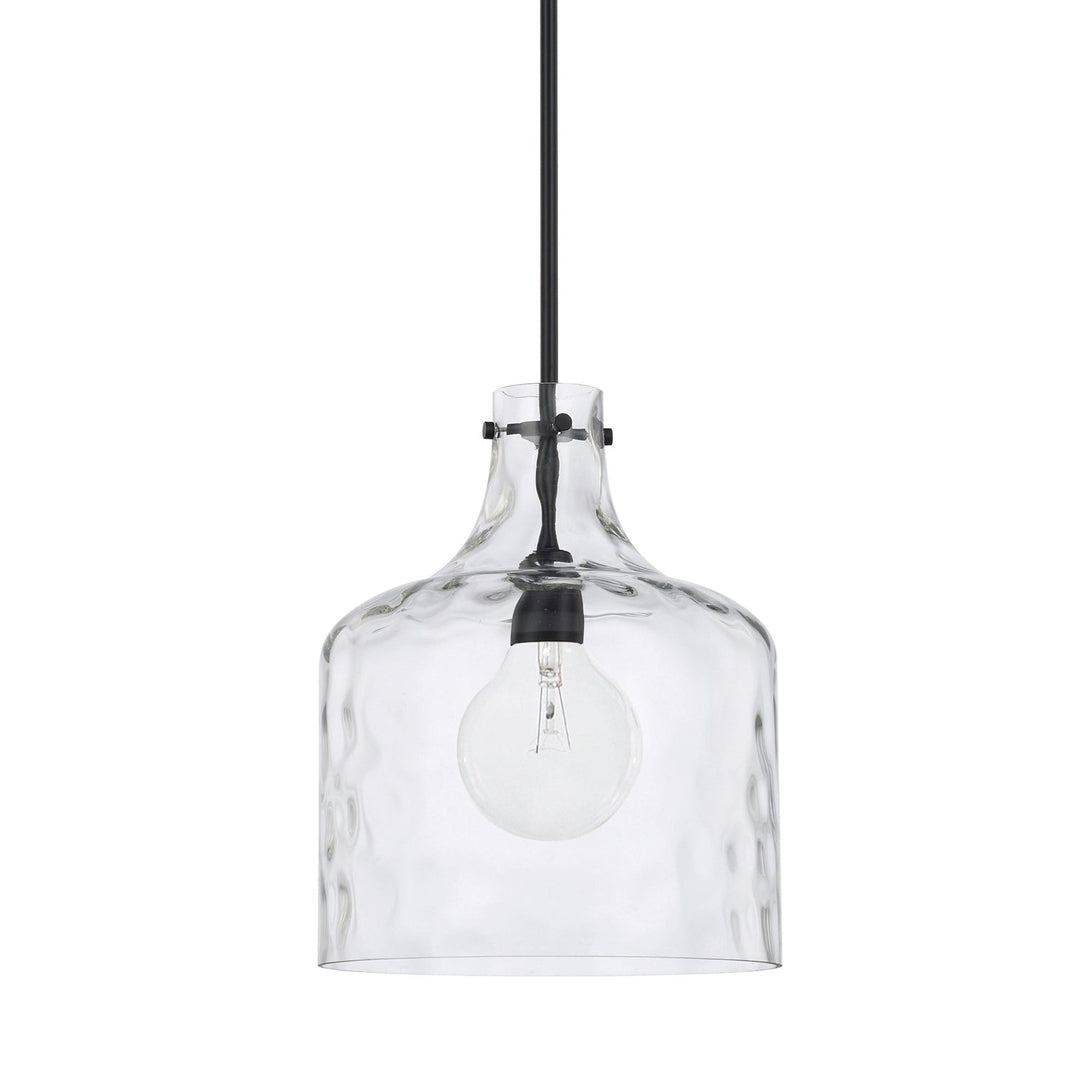 Capital Crawford 325717MB Pendant Light - Matte Black