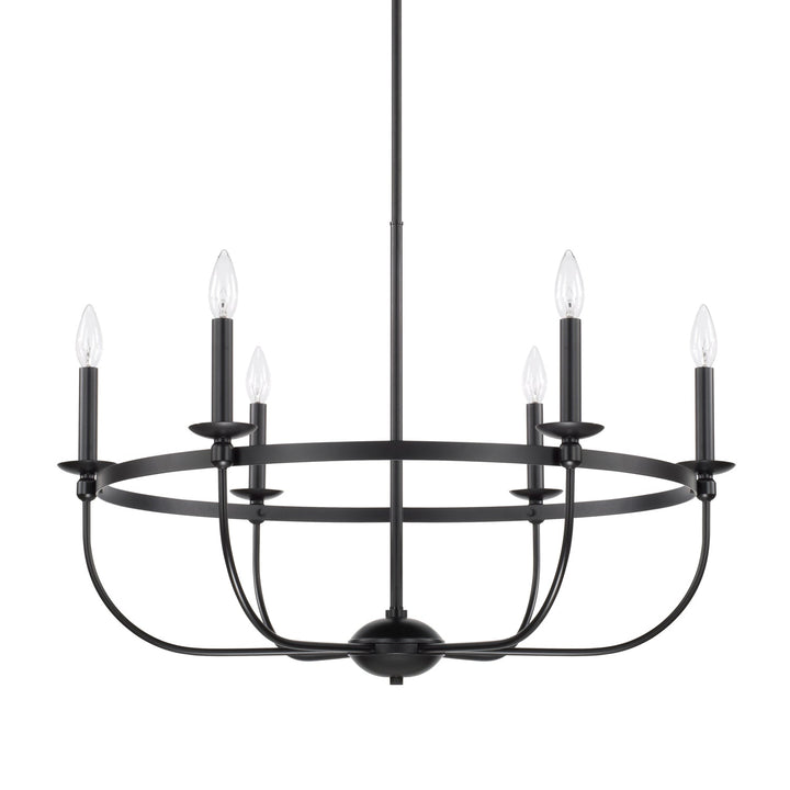 Capital Rylann 425161MB Chandelier Light - Matte Black