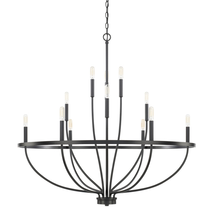 Capital Greyson 428501MB Chandelier Light - Matte Black