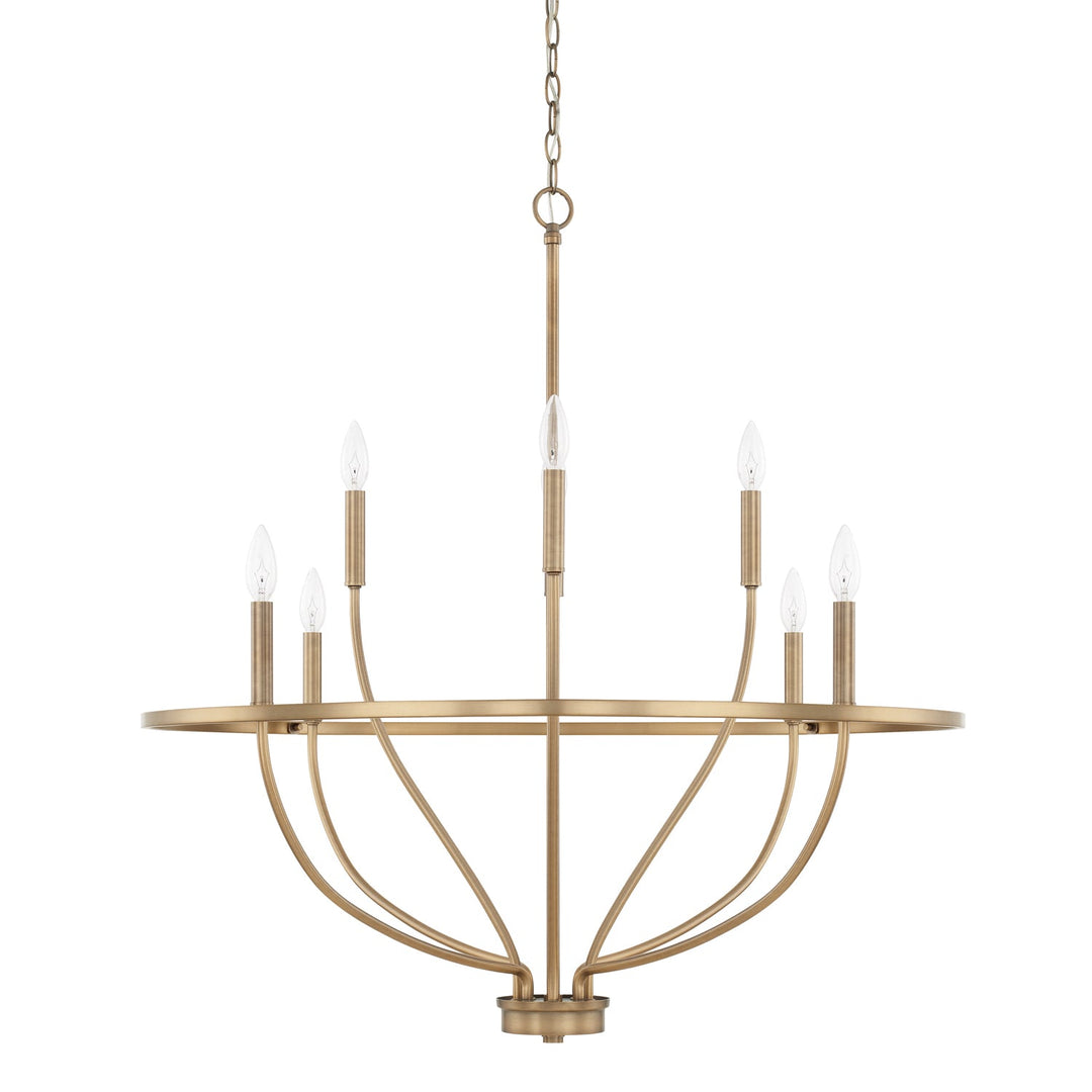 Capital Greyson 428581AD Chandelier Light - Aged Brass