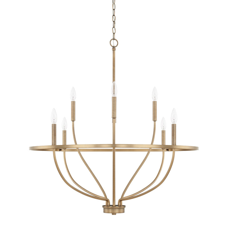 Capital Greyson 428581AD Chandelier Light - Aged Brass