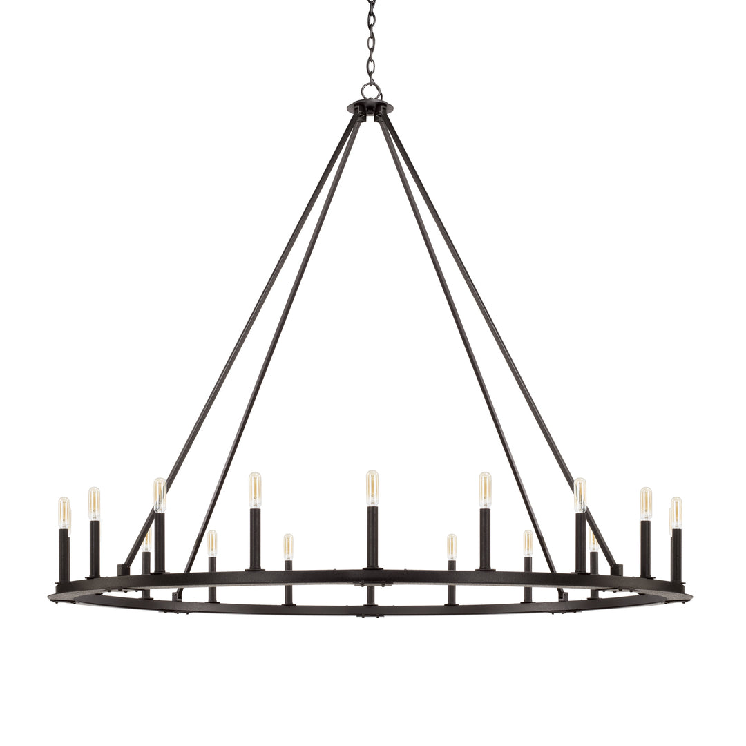 Capital Pearson 4913BI Chandelier Light - Black Iron