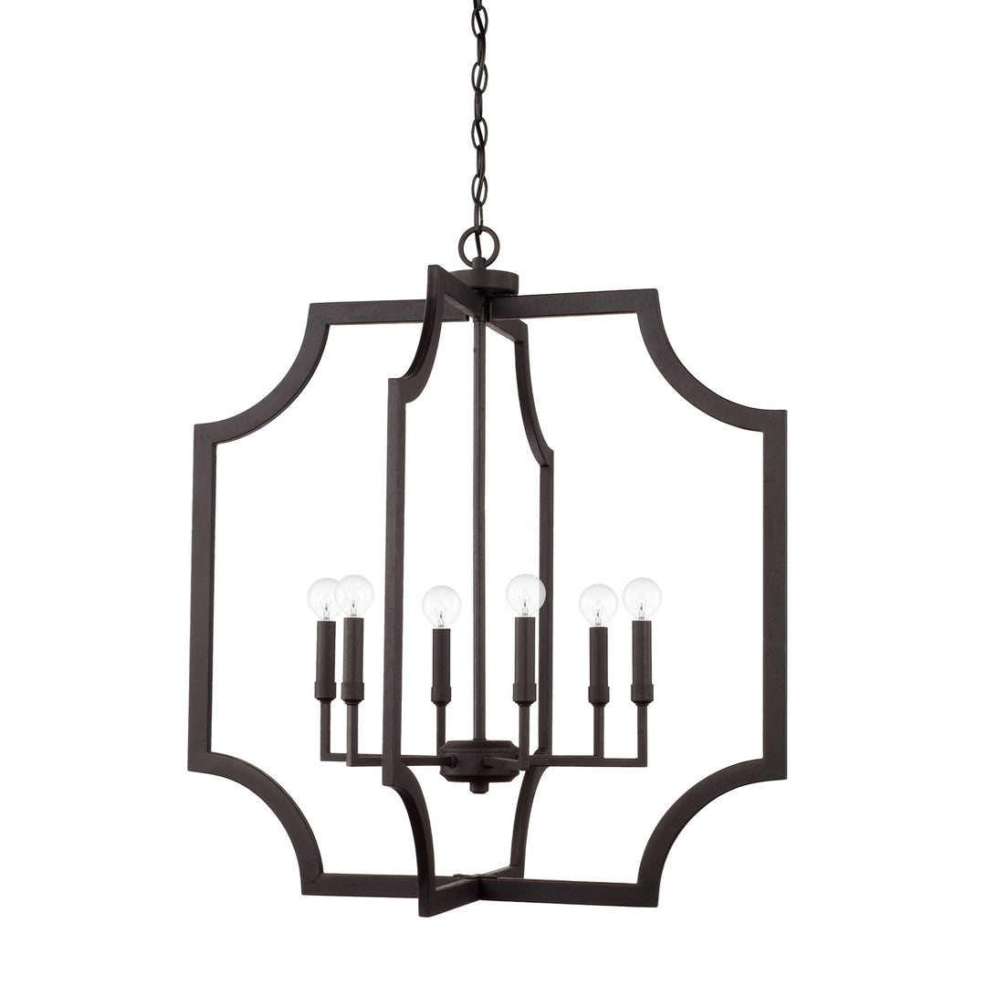 Capital Lesley 526161BI Pendant Light - Black Iron