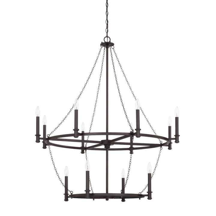 Capital Lancaster 528701BI Chandelier Light - Black Iron