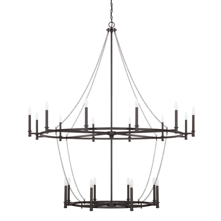 Capital Lancaster 528702BI Chandelier Light - Black Iron