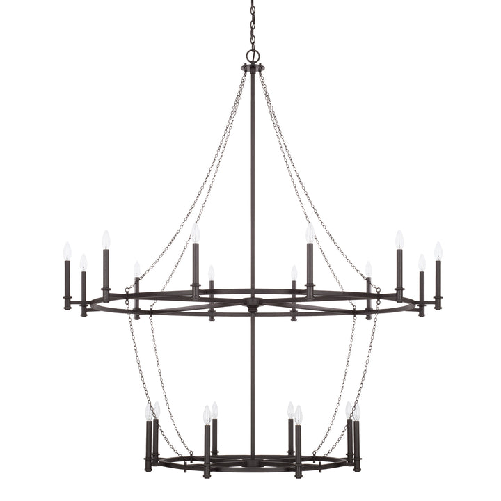 Capital Lancaster 528702BI Chandelier Light - Black Iron