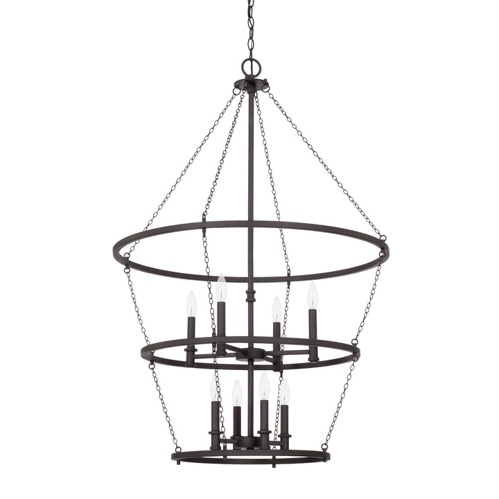 Capital Lancaster 528781BI Pendant Light - Black Iron