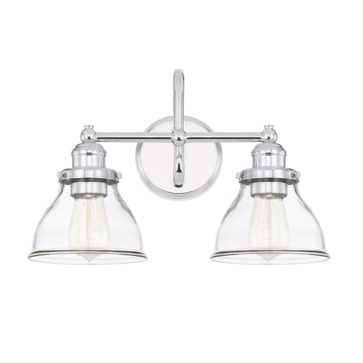 Capital Baxter 8302CH-461 Bath Vanity Light 17 in. wide - Chrome