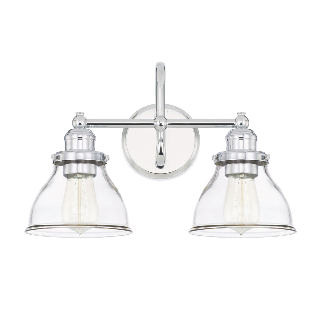 Capital Baxter 8302CH-461 Bath Vanity Light 17 in. wide - Chrome