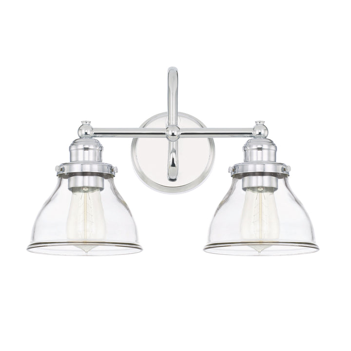 Capital Baxter 8302CH-461 Bath Vanity Light 17 in. wide - Chrome