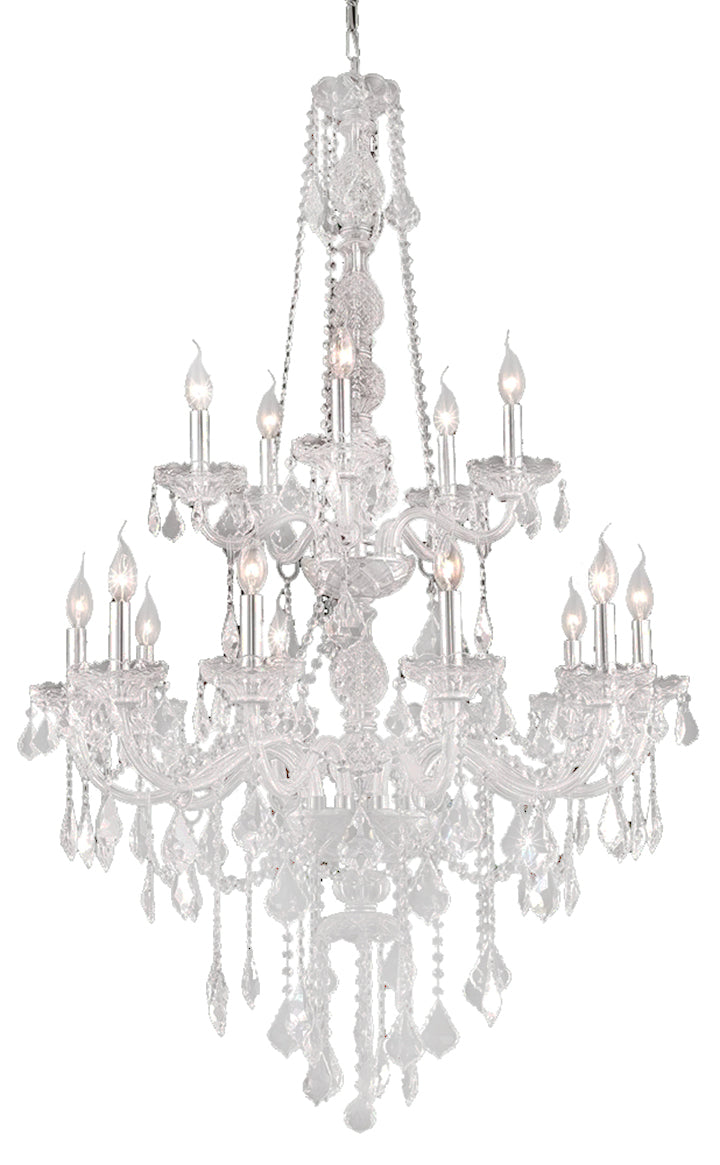 Worldwide Provence W83107C33-CL Chandelier Light - Polished Chrome