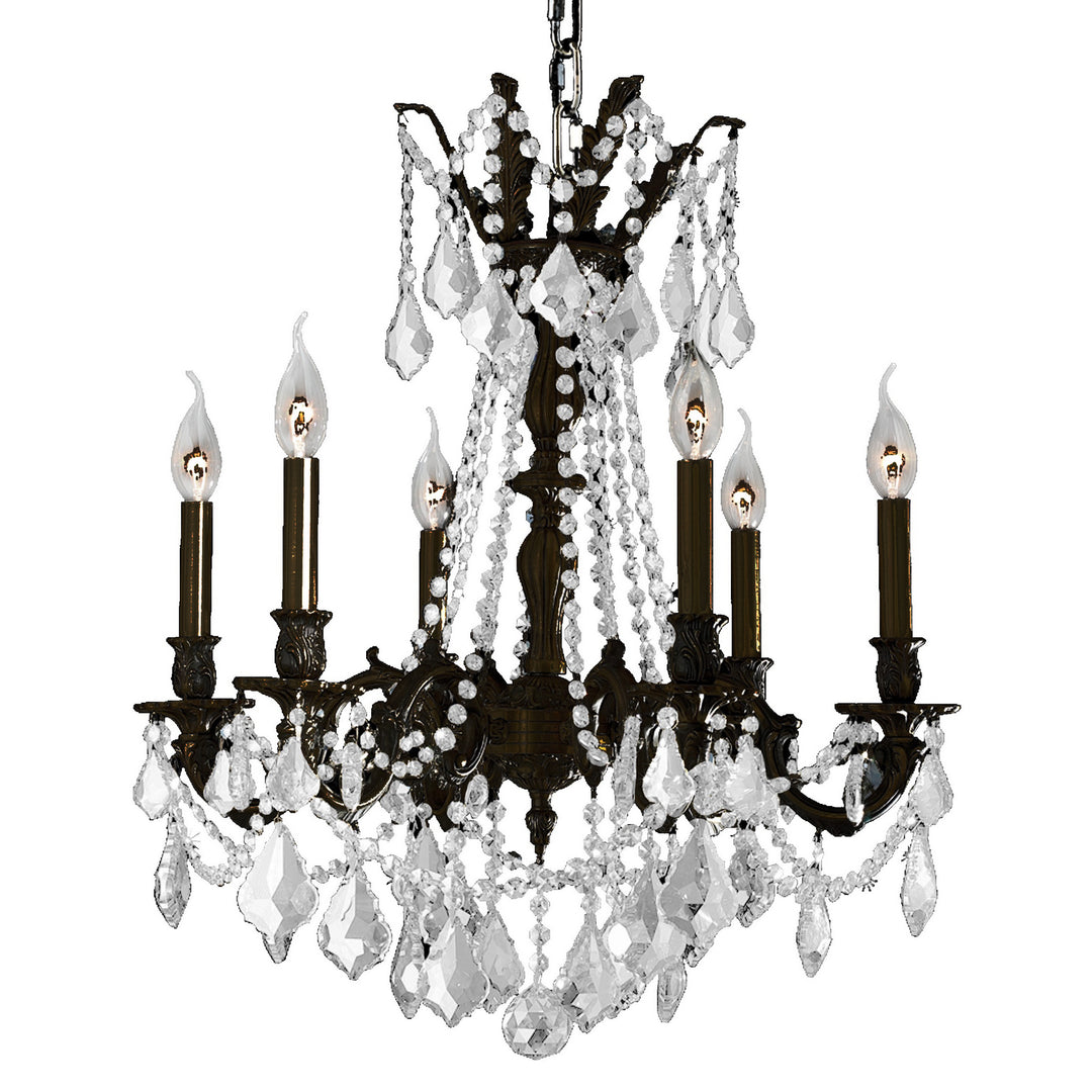 Worldwide Windsor W83305F23-CL Chandelier Light - Dark Bronze