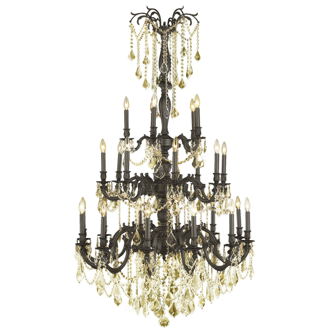 Worldwide Windsor W83311F38-GT Chandelier Light - Dark Bronze