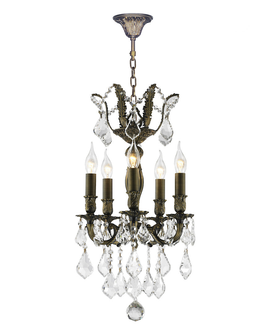 Worldwide Versailles W83319B15 Chandelier Light - Antique Bronze