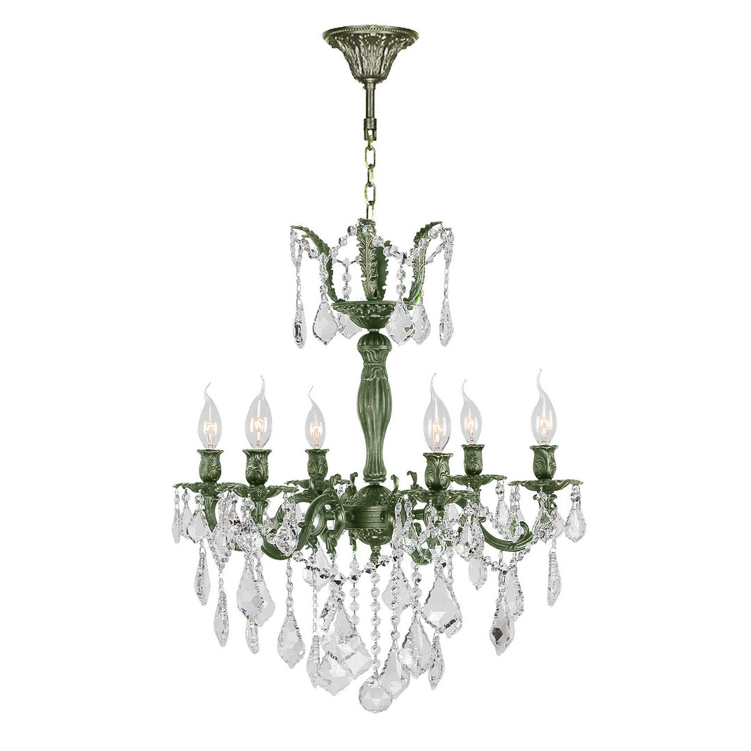 Worldwide Versailles W83328B23 Chandelier Light - Antique Bronze