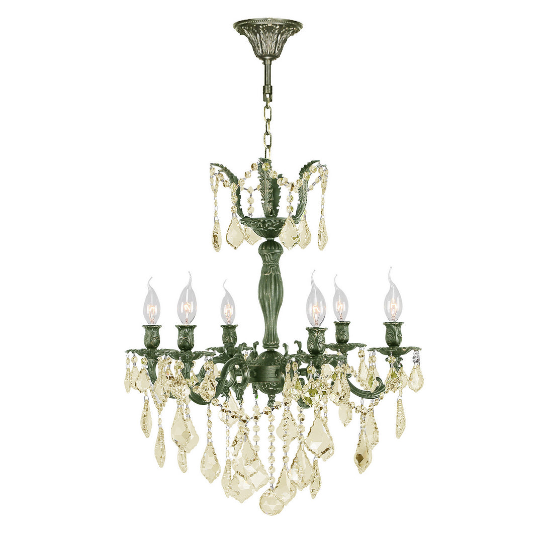 Worldwide Versailles W83328B23-GT Chandelier Light - Antique Bronze