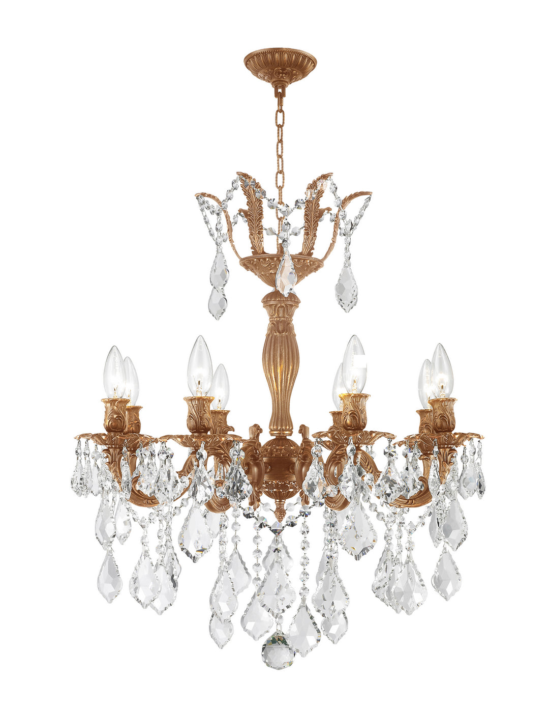 Worldwide Versailles W83329FG23-CL Chandelier Light - French Gold