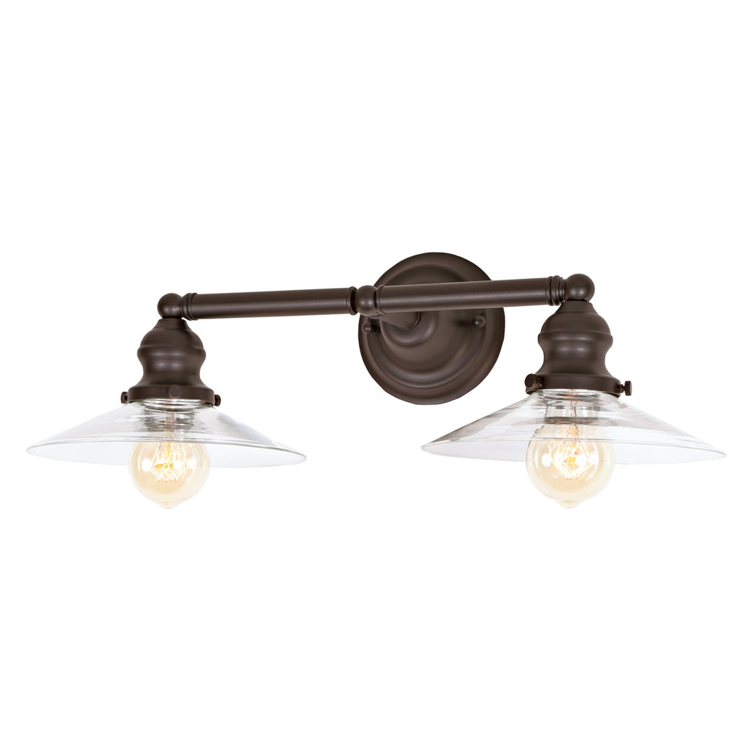 JVI Designs Union Square 1211-08 S1 Bath Vanity Light 20 in. wide - Oil Rubbed Bronze