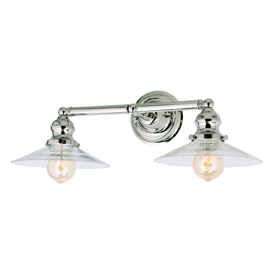 JVI Designs Union Square 1211-15 S1 Bath Vanity Light 20 in. wide - Polished Nickel