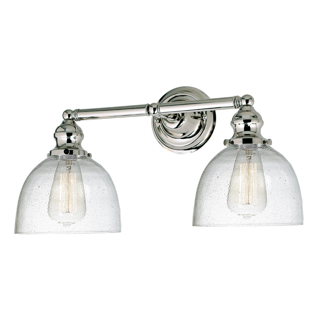 JVI Designs Union Square 1211-15 S5-CB Bath Vanity Light 19 in. wide - Polished Nickel