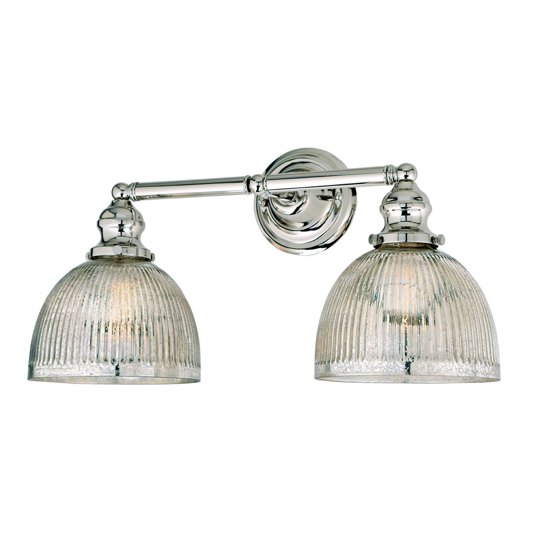 JVI Designs Union Square 1211-15 S5-MP Bath Vanity Light 19 in. wide - Polished Nickel