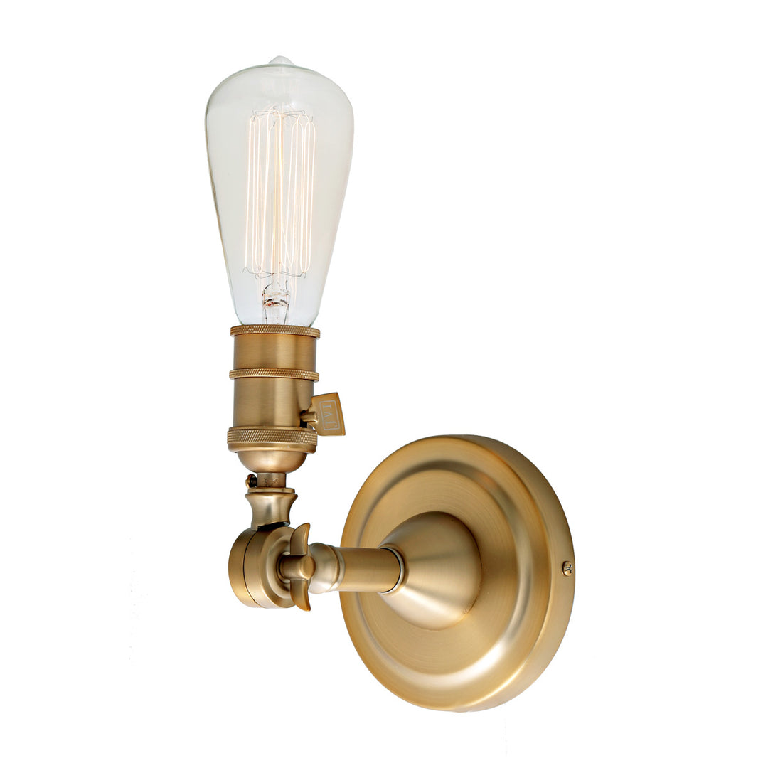 JVI Designs Soho 1251-10 Wall Light - Satin Brass