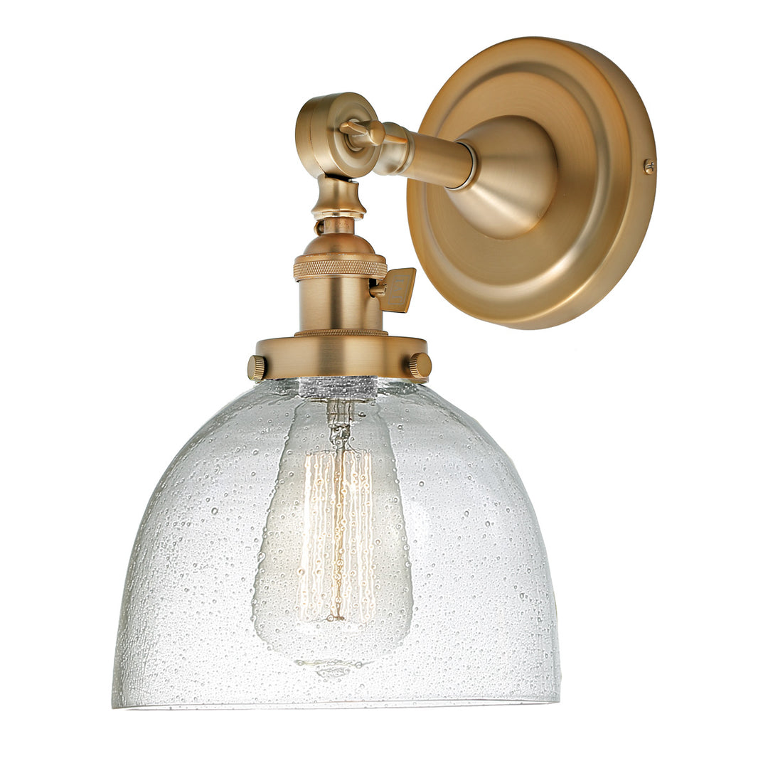 JVI Designs Soho 1251-10 S5-CB Wall Light - Satin Brass