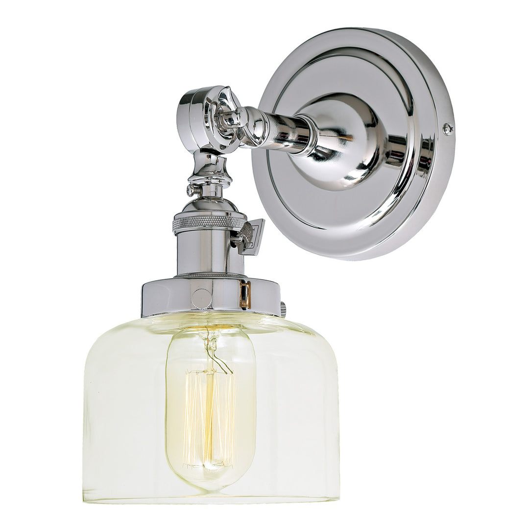 JVI Designs Soho 1251-15 S4 Wall Light - Polished Nickel