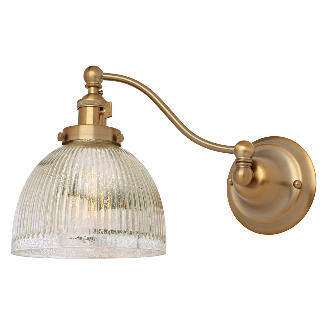 JVI Designs Soho 1253-10 S5-MP Wall Light - Satin Brass