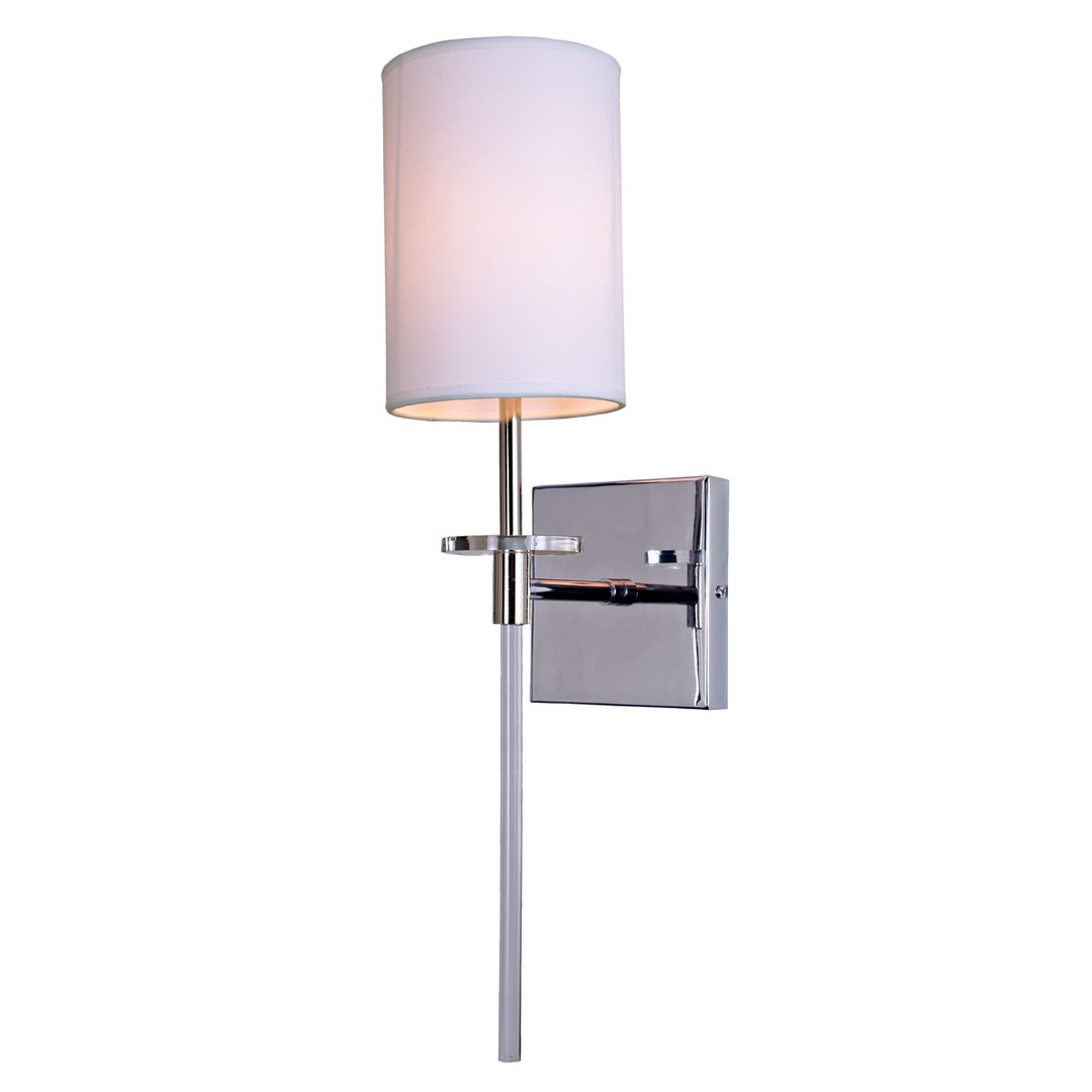 JVI Designs Sutton 1261-15 Wall Light - Polished Nickel
