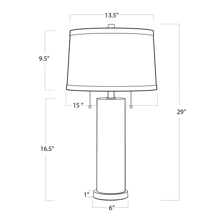 Regina Andrew 13-1030 Deva Lamp Natural