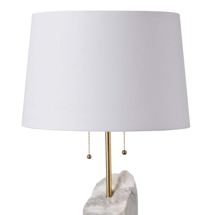 Regina Andrew 13-1039  Square Lamp Natural Stone