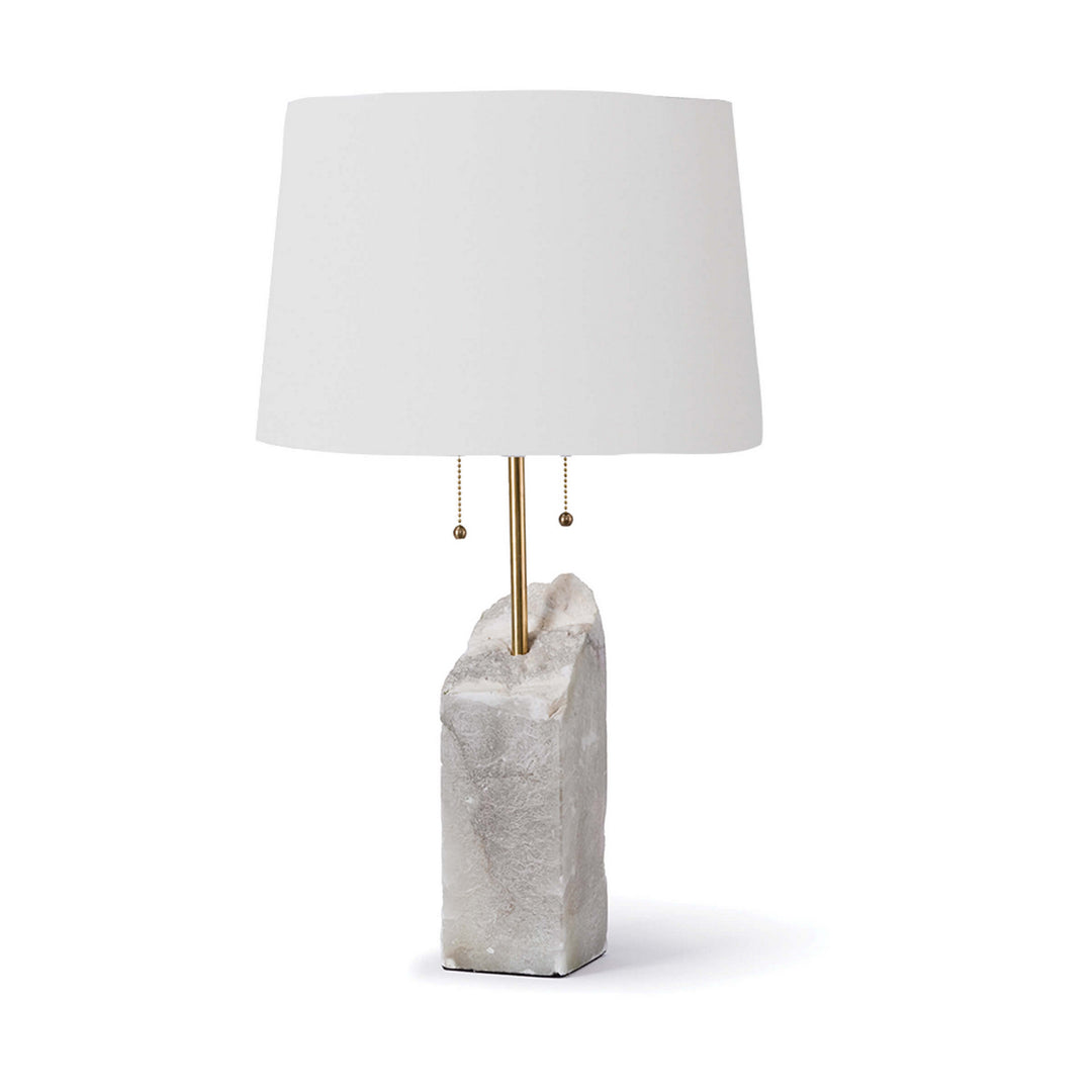 Regina Andrew 13-1039  Square Lamp Natural Stone