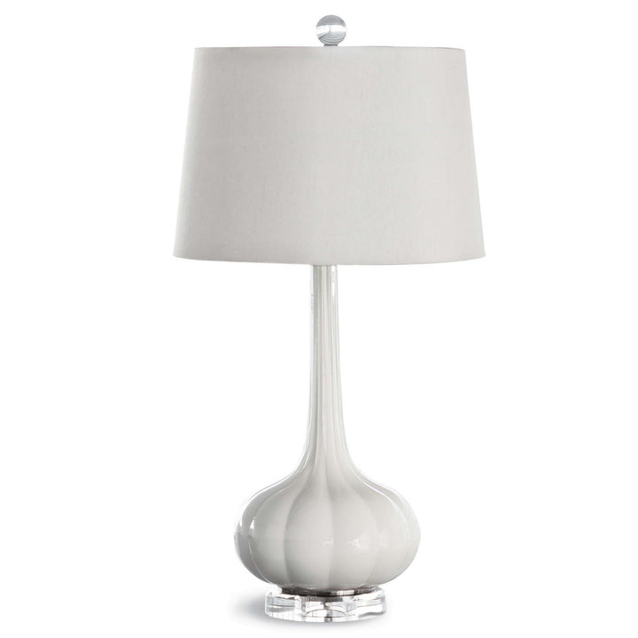 Regina Andrew 13-1044WT  Milano Lamp White