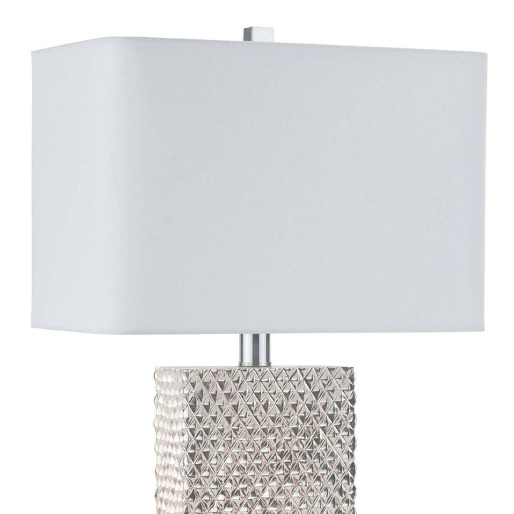 Regina Andrew 13-1078  Platinum Lamp Ambered Silver