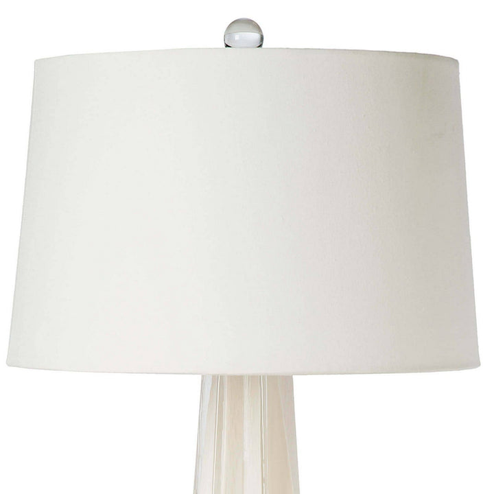 Regina Andrew 13-1098WT  Glass Lamp White