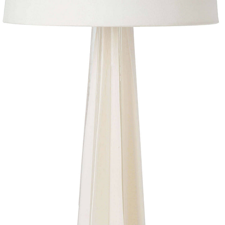 Regina Andrew 13-1098WT  Glass Lamp White