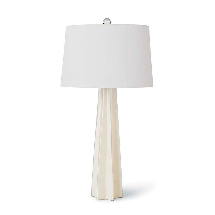 Regina Andrew 13-1098WT  Glass Lamp White