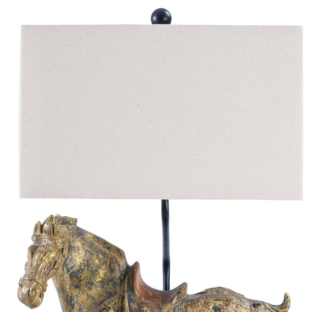 Regina Andrew 13-1111  Dynasty Lamp Distressed Painted