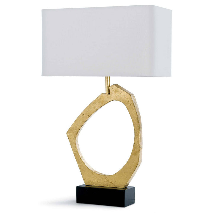 Regina Andrew 13-1176  Manhattan Lamp Gold Leaf