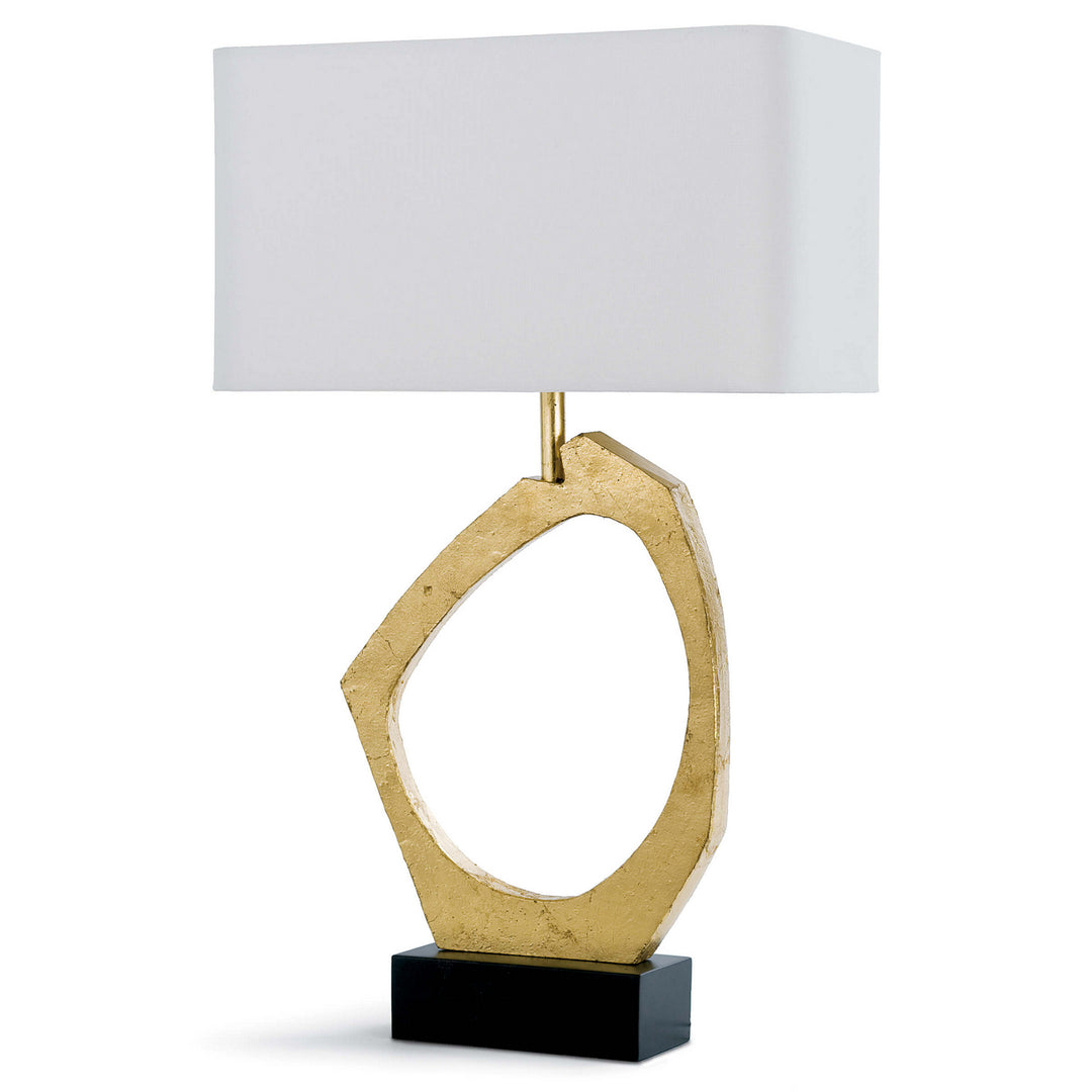 Regina Andrew 13-1176  Manhattan Lamp Gold Leaf