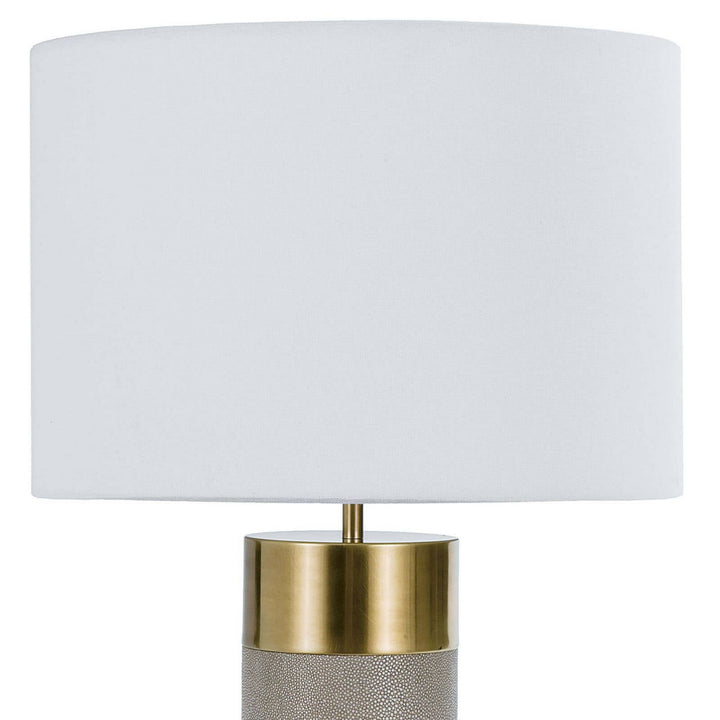 Regina Andrew 13-1178  Harlow Lamp Ivory Grey