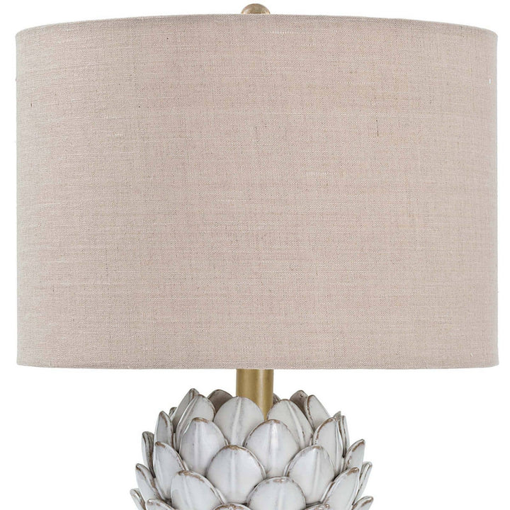 Regina Andrew 13-1194  Leafy Lamp White