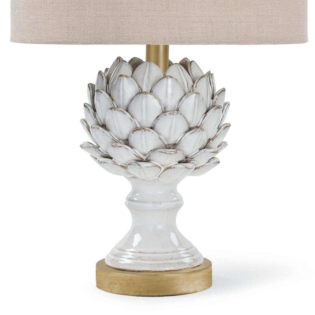 Regina Andrew 13-1194  Leafy Lamp White